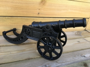 Cannon - Decorative - Cast iron - Black